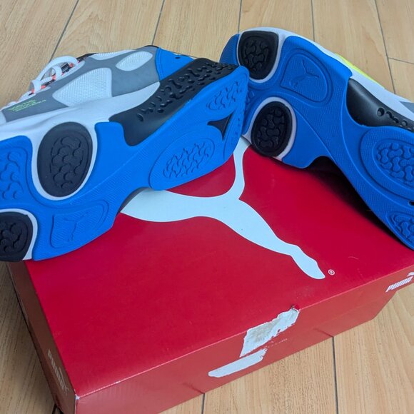 Puma Xetic Halflife Running Mens White-Blue Men's Size 9.5 - Picture 6 of 7